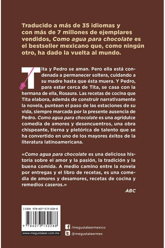 Como agua para chocolate